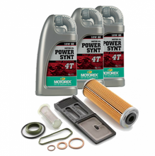 Load image into Gallery viewer, KTM 950 990 LC8 TWIN MOTOREX OIL CHANGE KIT COMPLETE