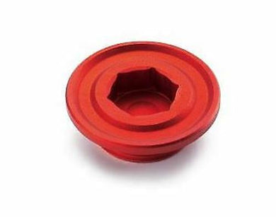 GASGAS 77230902144FA FACTORY RACING IGNITION COVER PLUG RED ANODIZED
