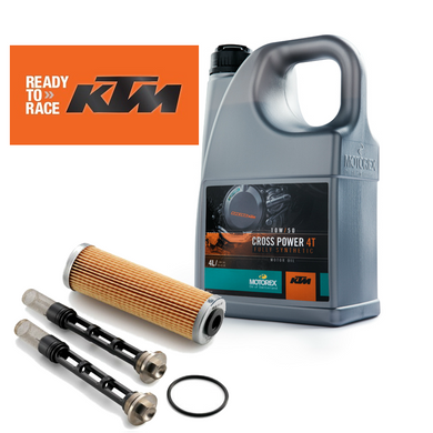 KTM Premium Motorex Oil Change Kit 790 890 1090 1190 1290 DUKE ADVENTURE RC8R 2013-2023