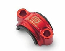 Load image into Gallery viewer, GASGAS 77702944000FAA HANDLEBAR MASTER CYLINDER CLAMP RED ANODIZED